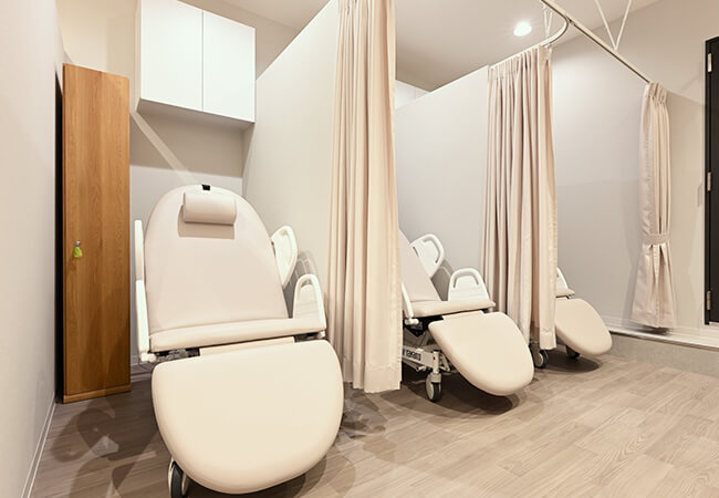 リカバリールーム(半個室)