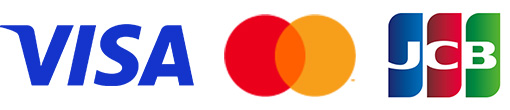 VISA、Mastercard、JCB